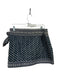 Isabel Marant Etoile Size 40 Navy & Beige Cotton Printed Wrap Above knee Skirt Navy & Beige / 40