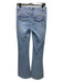 Retrofete Size 27 Light Wash Cotton Denim Button Front Gold Hardware Slit Jeans Light Wash / 27