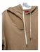 n:Philanthropy Size XS Tan Cotton Drawstring Cut Out Panel Detail Hoodie Sweater Tan / XS