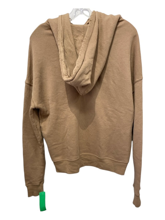 n:Philanthropy Size XS Tan Cotton Drawstring Cut Out Panel Detail Hoodie Sweater Tan / XS