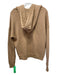 n:Philanthropy Size XS Tan Cotton Drawstring Cut Out Panel Detail Hoodie Sweater Tan / XS