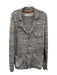 Missoni Size Est L Gray & Multi-Color Cotton All Over Print Men's Sweater Gray & Multi-Color / Est L