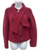 Louis Vuitton Size Small Magenta Pink Cashmere Blend Zipper SHW Button Cardigan Magenta Pink / Small