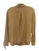 XiRENA Size M Tan Brown Cotton Button Down Long Sleeve Top Tan Brown / M