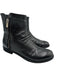 Officine Creative Shoe Size 37 Black Leather Sherling Zipper Ankle High Booties Black / 37