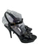 Yves Saint Laurent Shoe Size 37.5 Black Patent Leather Platform Sandals Black / 37.5