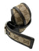 Gucci Brown & Beige Leather & Canvas Silver Buckle Guccissima Belts Brown & Beige / 90/36"