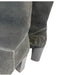 Chanel Shoe Size 37 Dark Gray Leather Suede Round Toe Interlocking CC Boots Dark Gray / 37