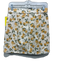 Reformation Size 4 Cream & Yellow Print Cotton Blend Denim Lemons Mini Skirt Cream & Yellow Print / 4
