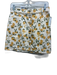 Reformation Size 4 Cream & Yellow Print Cotton Blend Denim Lemons Mini Skirt Cream & Yellow Print / 4