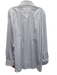 Zegna Size 18 Purple & White Cotton Grid Button Up Men's Long Sleeve Shirt Purple & White / 18