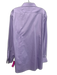 Neiman Marcus Size 17.5 Purple Cotton Solid Front Pocket Men's Long Sleeve Shirt Purple / 17.5