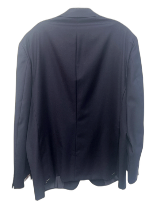 Hickey Freeman Navy Wool Solid 2 Button Men's Blazer Navy / 48R