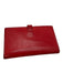 Coach Red Leather Cardholder Wallets Red