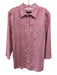 Lafayette 148 Size L White Cotton Lace Panels Long Balloon Sleeve Button Up Top White / L