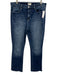 L'agence Size 33 Medium dark wash Cotton Blend Denim Whiskering Jeans Medium dark wash / 33