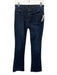 Joe's Size 25 Dark Wash Cotton Blend Zip & Button Straight Mid Rise Jeans Dark Wash / 25