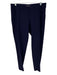 Eileen Fisher Size M Navy Blue Viscose Blend Elastic Waistband Trouser Pants Navy Blue / M