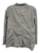 Eileen Fisher Size S Cream White & Black Cotton Blend Pinstripe Shirt Jacket Cream White & Black / S