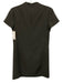 Theory Size 00 Dark Green Cap Sleeve Zip Back Pockets High Neck Dress Dark Green / 00
