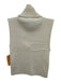 Alice + Olivia Size XS Ecru Wool Blend Turtle Neck Ribbed Sleeveless Top Ecru / XS