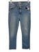 Mother Size 26 Blue Cotton Blend Zip & Button Distressed Hem High Rise Jeans Blue / 26