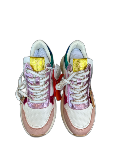 XTI Urban Brand Shoe Size Est 7.5 Multi Leather Metallic Athletic Sneakers Multi / Est 7.5