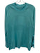 Lululemon Size Est S Aqua Green No Fabric Tag Crew Neck Dotted Detail Top Aqua Green / Est S