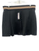 Emily McCarthy Size L Black & Beige Polyester Elastic Waist Color strip Skirt Black & Beige / L