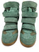 Isabel Marant Shoe Size 40 Teal Green Leather Upper Suede Velcro Strap Sneakers Teal Green / 40