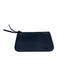 Giuseppe Collection Navy Blue Leather Zip Close Pouchette Wallets Navy Blue