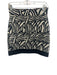 Herve Leger Size Medium Black & White Rayon Blend Stretch Waist Leaf Print Skirt Black & White / Medium