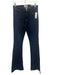 Frame Size 28 Dark Wash Cotton Denim High Rise Flare Jeans Dark Wash / 28