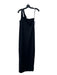 Loulou Studio Size S Black Cotton Sleeveless One Shoulder Maxi Dress Black / S