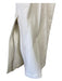 Paper Moon Size Small Ivory Cotton Blend High Rise Pockets Side Slit Pants Ivory / Small