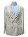 Wardrobe.NYC Size XS Ivory Wool Double Breast Long Sleeve Jacket Oversize Blazer Ivory / XS