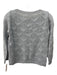Marc Jacobs Size Small Light Gray Cashmere Knit Long Sleeve Top Sweater Light Gray / Small