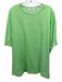 Frankie Shop Size Small Green Cotton Short Sleeve Oversize T-Shirt Top Green / Small