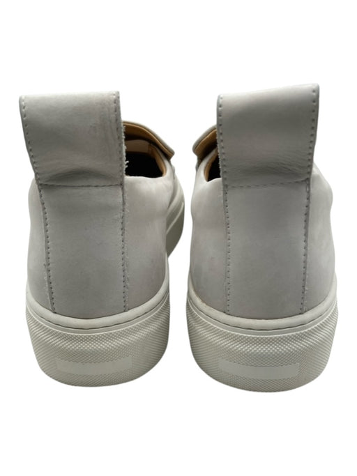Anny Nord Shoe Size 40 Off White Leather Upper Pull Tabs Loafer Sneakers Off White / 40