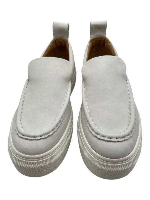 Anny Nord Shoe Size 40 Off White Leather Upper Pull Tabs Loafer Sneakers Off White / 40