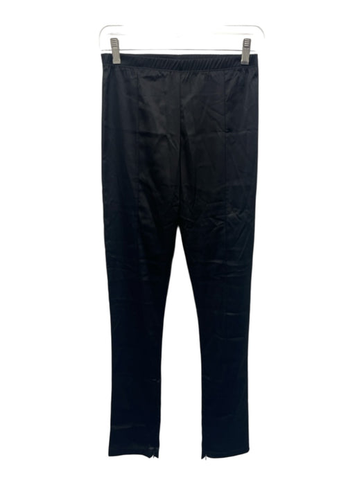 Paper Moon Size Small Black Polyester Blend Elastic Waist Pants Black / Small