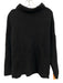 Naadam Size Small Black Wool Blend Long Sleeve Knit Turtleneck Sweater Black / Small