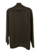 MOIA Size Est. Small Khaki Brown Wool Blend Side Slit Knit Long Sleeve Sweater Khaki Brown / Est. Small