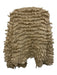 Zara Size Small Cream Polyester Blend Knit Open Front Chunky Cardigan Cream / Small