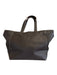 Loxwood Dark Brown Leather Pebbled Contrast Stitch Tote Tassel Detail Bag Dark Brown