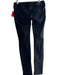 True Religion Size 25 Black Rayon Blend Low Rise 5 Pocket Zip Fly Skinny Jeans Black / 25