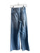 Billabong Size 24 Light Wash Cotton High Rise Back Pocket Zip Fly Wide Leg Jeans Light Wash / 24