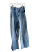 Billabong Size 24 Light Wash Cotton High Rise Back Pocket Zip Fly Wide Leg Jeans Light Wash / 24