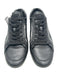 Prada Sport Shoe Size 40 Silver & Gray Saffiano Leather Laces Low Top Sneakers Silver & Gray / 40