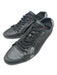 Prada Sport Shoe Size 40 Silver & Gray Saffiano Leather Laces Low Top Sneakers Silver & Gray / 40